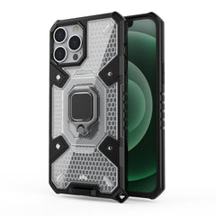 Space PC+TPU Ring Holder Protective Case, For vivo V21e 5G, For iPhone 13 Pro Max - HoMEdemic™ 