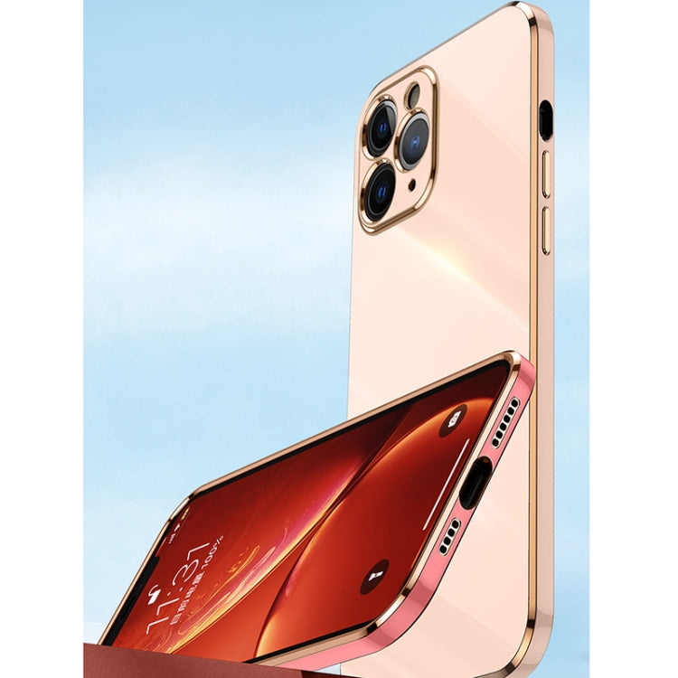 For iPhone 11 XINLI Straight Edge 6D Electroplate TPU Phone Case (Mint Green) - HoMEdemic™ 