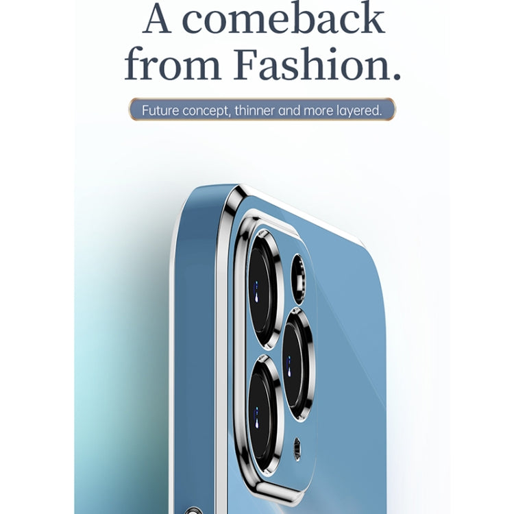 For iPhone 11 Pro XINLI Straight Edge 6D Electroplate TPU Phone Case (Celestial Blue) - HoMEdemic™ 