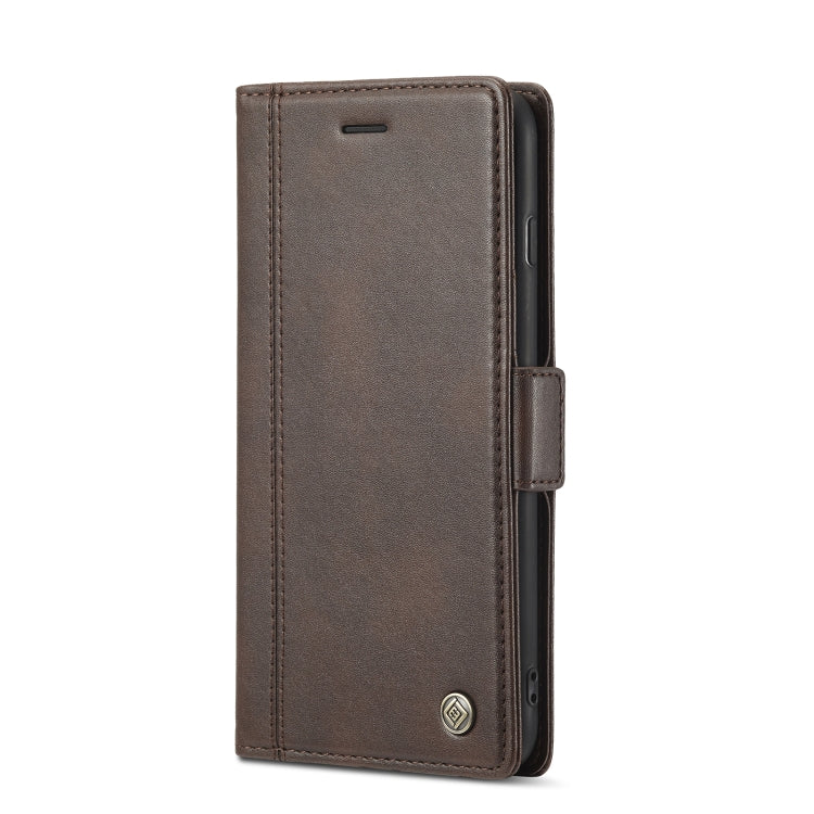 LC.IMEEKE Magnetic Buckle PU + TPU Horizontal Flip Leather Case with Holder & Card Slots & Wallet For iPhone 8 Plus & 7 Plus(Coffee) - HoMEdemic™ 