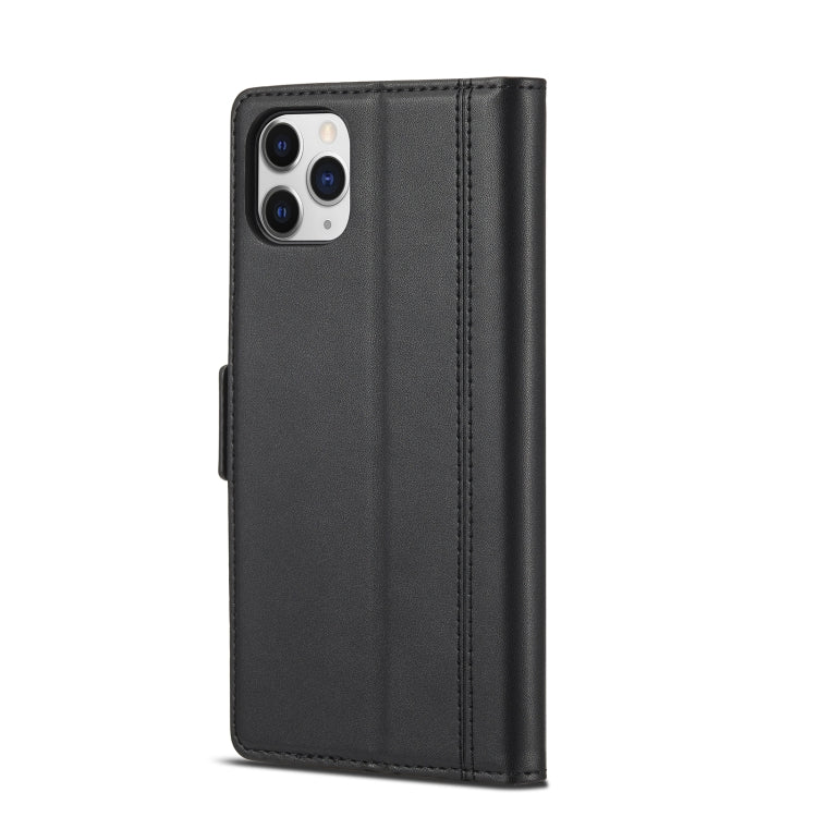 LC.IMEEKE Magnetic Buckle PU + TPU Horizontal Flip Leather Case with Holder & Card Slots & Wallet For iPhone 11 Pro(Black) - HoMEdemic™ 