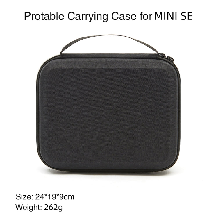 Shockproof Nylon Carrying Hard Case Storage Bag for DJI Mavic Mini SE, Size: 24 x 19 x 9cm(Black + Red Liner) - HoMEdemic™ 