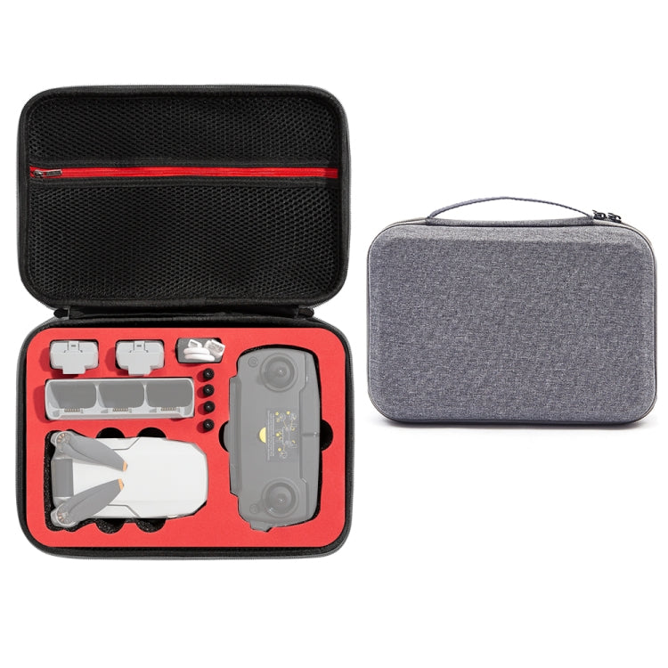 For DJI Mini SE Shockproof Carrying Hard Case Storage Bag, Size: 21.5 x 29.5 x 10cm(Grey + Red Liner) - HoMEdemic™ 