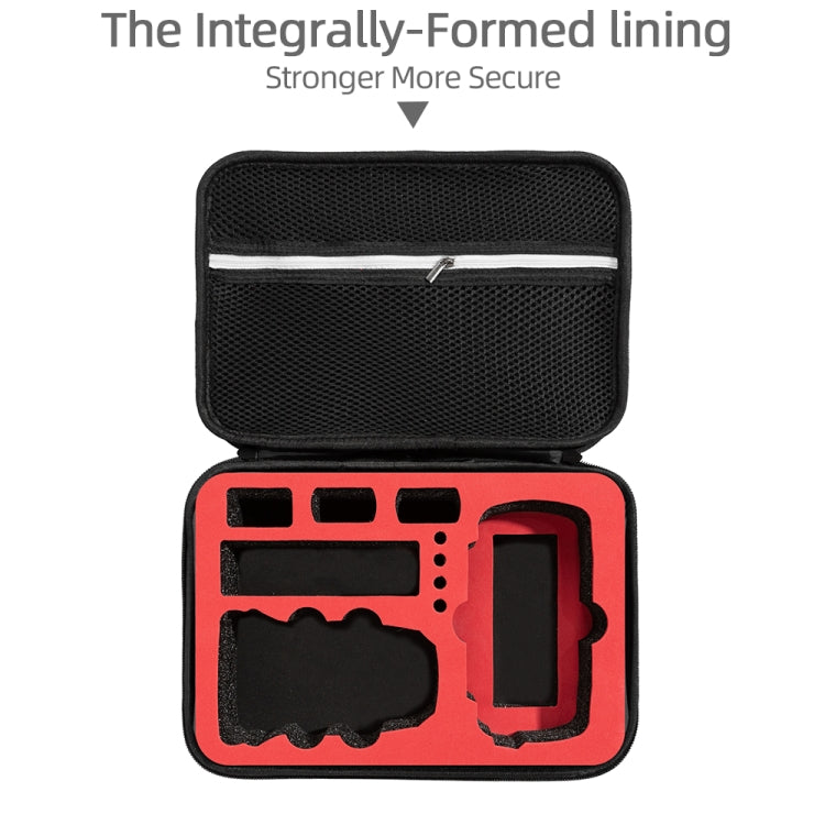 For DJI Mini SE Shockproof Carrying Hard Case Storage Bag, Size: 21.5 x 29.5 x 10cm(Grey + Red Liner) - HoMEdemic™ 