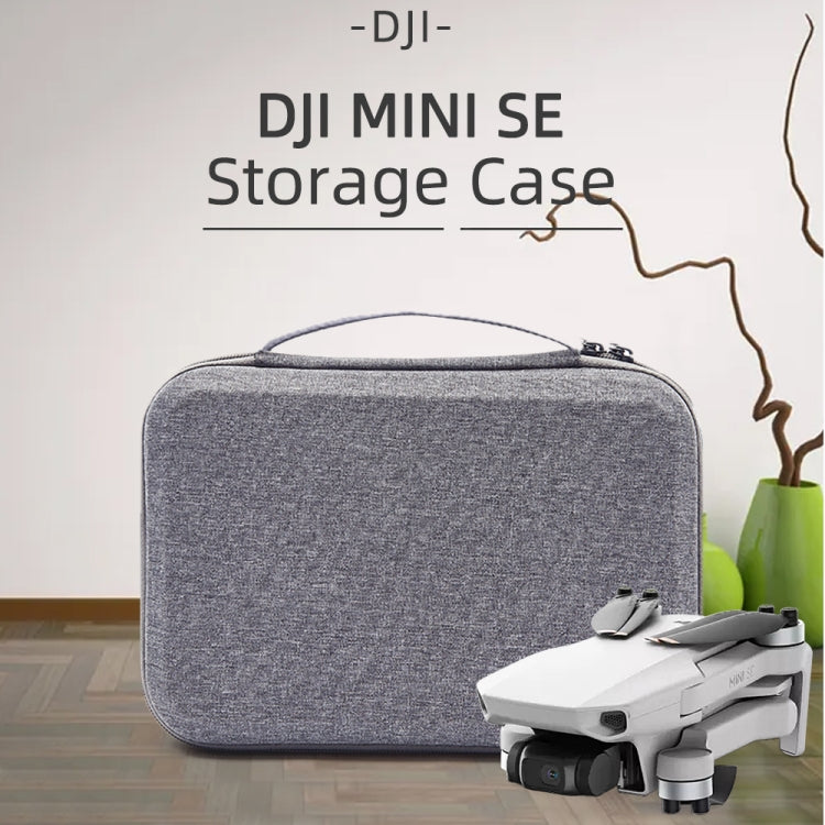 For DJI Mini SE Shockproof Carrying Hard Case Storage Bag, Size: 21.5 x 29.5 x 10cm(Grey + Black Liner) - HoMEdemic™ 
