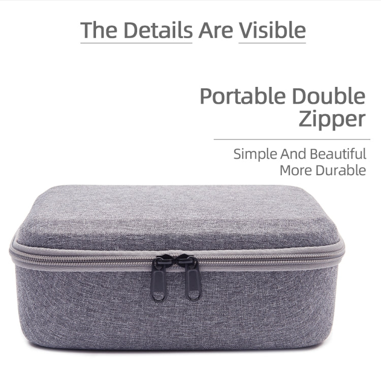 For DJI Mini SE Shockproof Carrying Hard Case Storage Bag, Size: 21.5 x 29.5 x 10cm(Grey + Black Liner) - HoMEdemic™ 