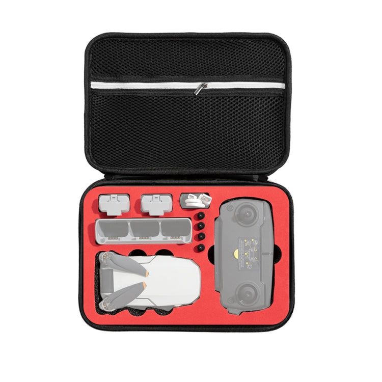 For DJI Mini SE Shockproof Nylon Carrying Hard Case Storage Bag, Size: 21.5 x 29.5 x 10cm(Black + Red Liner) - HoMEdemic™ 
