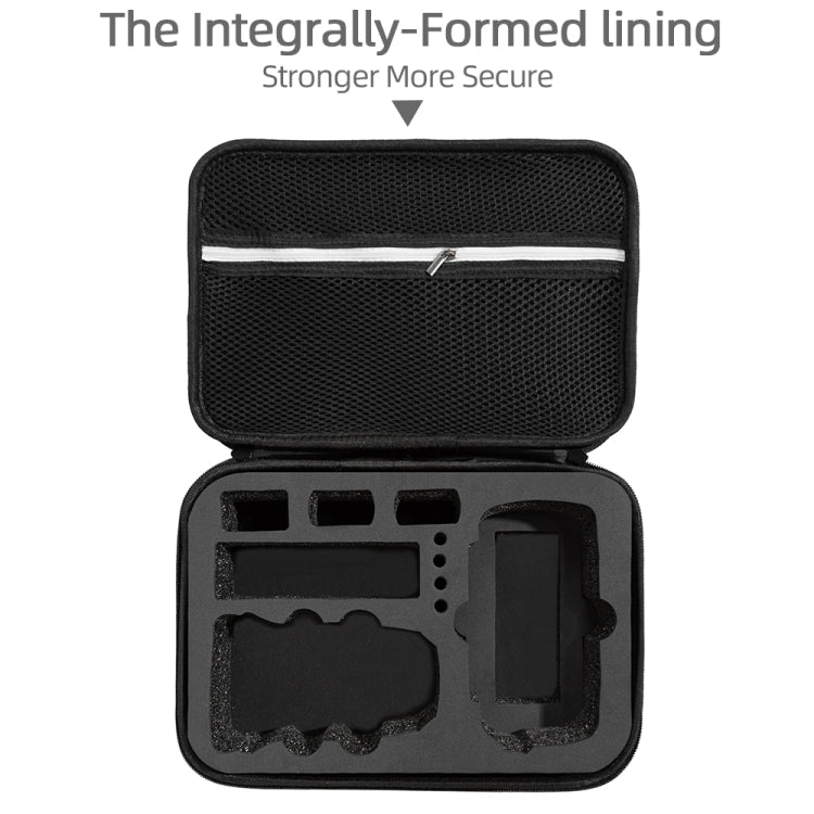 For DJI Mini SE Shockproof Nylon Carrying Hard Case Storage Bag, Size: 21.5 x 29.5 x 10cm(Black + Black Liner) - HoMEdemic™ 