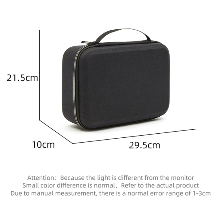 For DJI Mini SE Shockproof Nylon Carrying Hard Case Storage Bag, Size: 21.5 x 29.5 x 10cm(Black + Red Liner) - HoMEdemic™ 