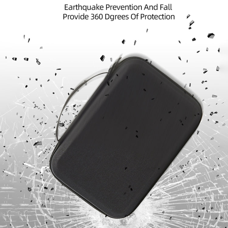 For DJI Mini SE Shockproof Nylon Carrying Hard Case Storage Bag, Size: 21.5 x 29.5 x 10cm(Black + Black Liner) - HoMEdemic™ 