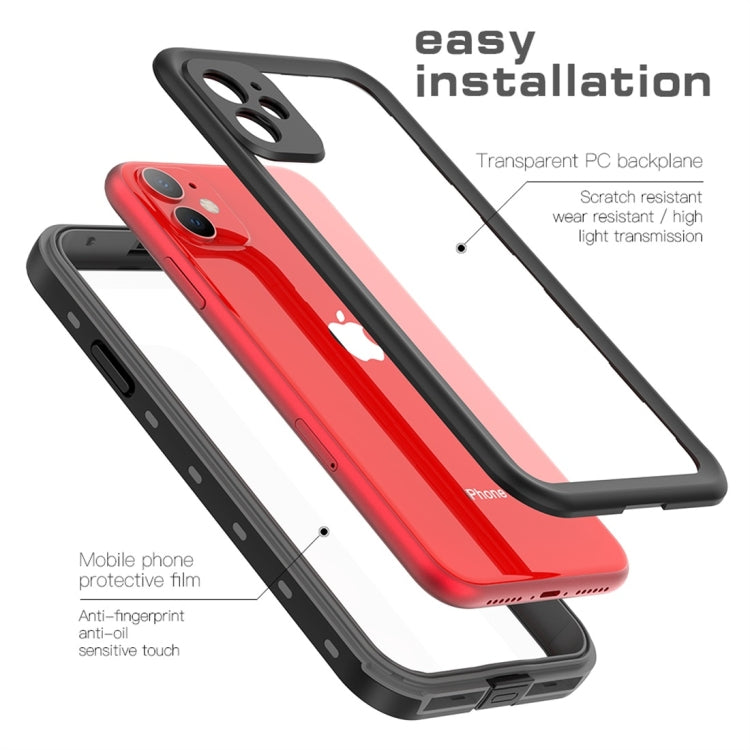 For iPhone 11 RedPepper Shockproof Waterproof PC + TPU Protective Case(Black) - HoMEdemic™ 