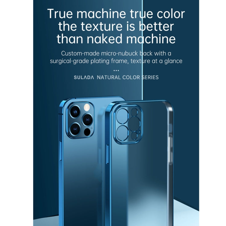 For iPhone 13 Pro Max SULADA Electroplating Shockproof Ultra-thin TPU Protective Case (Gold) - HoMEdemic™ 