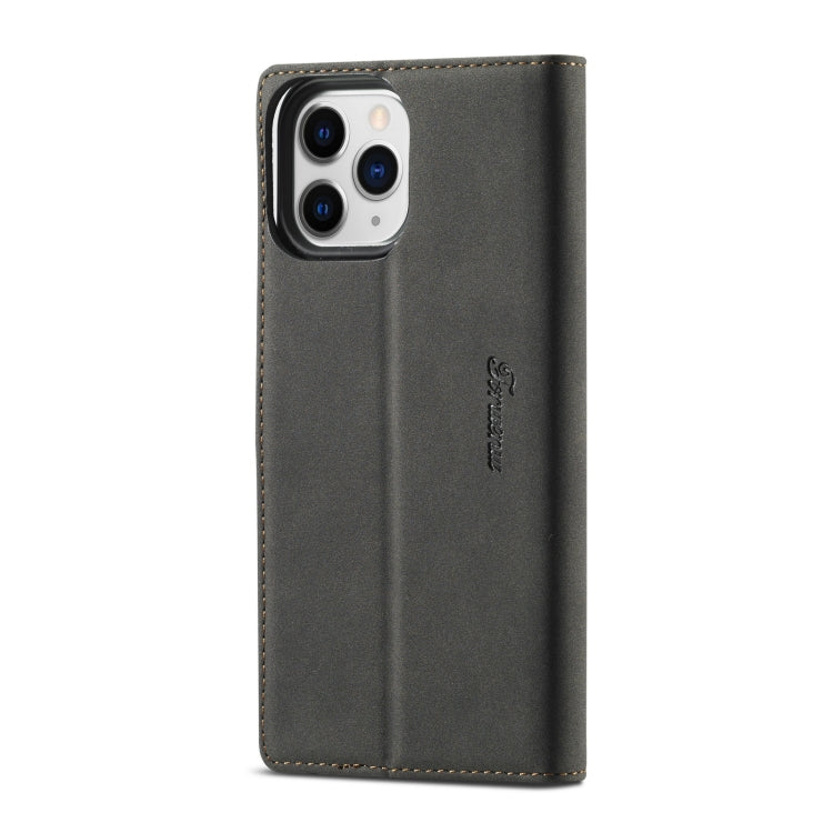 For iPhone 13 Pro Forwenw F1 Series Matte Strong Magnetism Horizontal Flip Leather Case with Holder & Card Slots & Wallet & Photo Frame (Black) - HoMEdemic™ 
