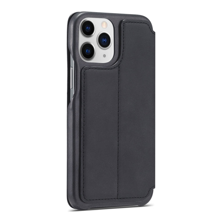For iPhone 13 Pro LC.IMEEKE Hon Ancient Series Horizontal Flip Leather Case with Holder & Card Slot (Black) - HoMEdemic™ 