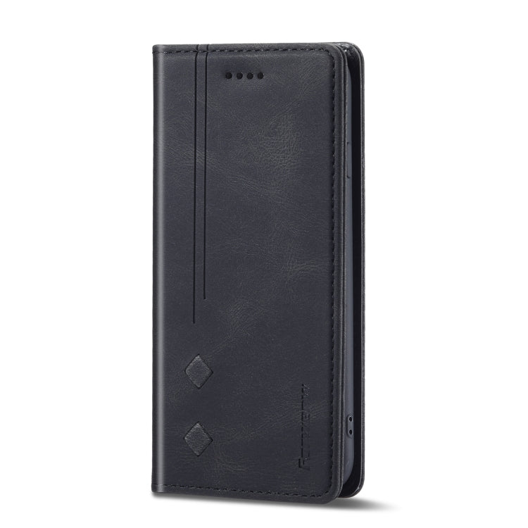Forwenw F2 Series Magnetic Horizontal Flip Leather Case with Holder & Card Slots & Wallet For iPhone 8 Plus / 7 Plus(Black) - HoMEdemic™ 