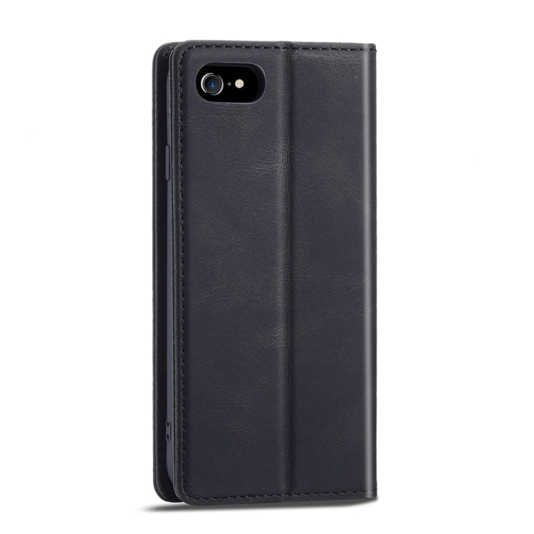 Forwenw F2 Series Magnetic Horizontal Flip Leather Case with Holder & Card Slots & Wallet For iPhone 8 Plus / 7 Plus(Black) - HoMEdemic™ 