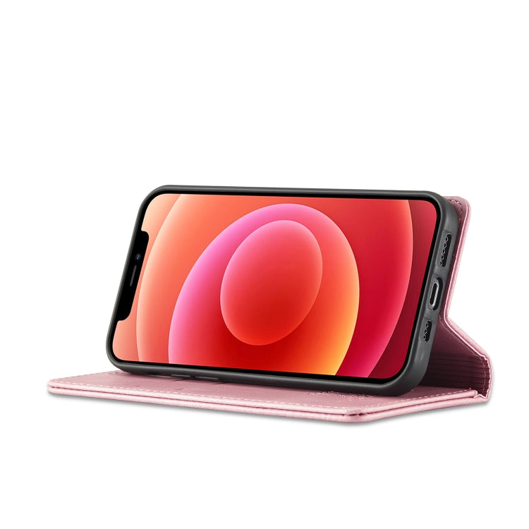 For iPhone 11 Pro Max Forwenw F2 Series Magnetic Horizontal Flip Leather Case with Holder & Card Slots & Wallet (Rose Gold) - HoMEdemic™ 