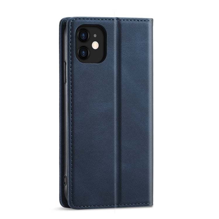 For iPhone 13 Forwenw F2 Series Magnetic Horizontal Flip Leather Case with Holder & Card Slots & Wallet(Blue) - HoMEdemic™ 