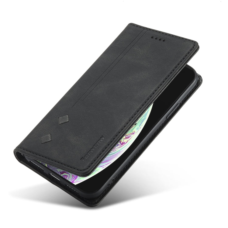 For iPhone X / XS Forwenw F2 Series Magnetic Horizontal Flip Leather Case with Holder & Card Slots & Wallet(Black) - HoMEdemic™ 