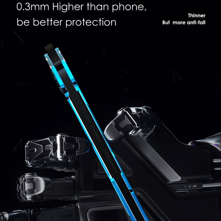 For iPhone 13 mini R-JUST Shockproof Armor Metal Protective Case (Blue) - HoMEdemic™ 