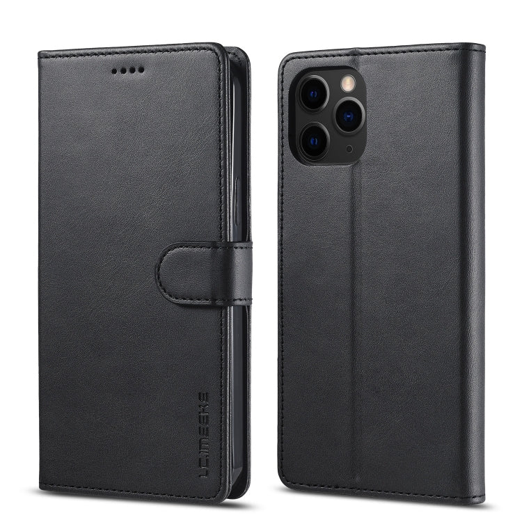 For iPhone 13 Pro LC.IMEEKE Calf Texture Horizontal Flip Leather Case with Holder & Card Slots & Wallet (Black) - HoMEdemic™ 