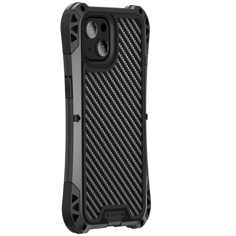 For iPhone 13 mini R-JUST AMIRA Shockproof Dustproof Waterproof Metal Protective Case (Black) - HoMEdemic™ 