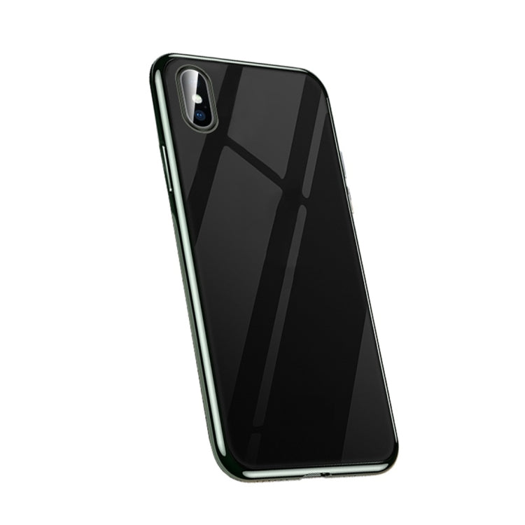 For iPhone XS Max SULADA Shockproof Ultra-thin TPU Protective Case(Green) - HoMEdemic™ 