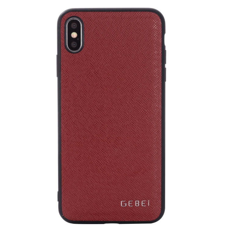 For iPhone 11 GEBEI Full-coverage Shockproof Leather Protective Case(Red) - HoMEdemic™ 