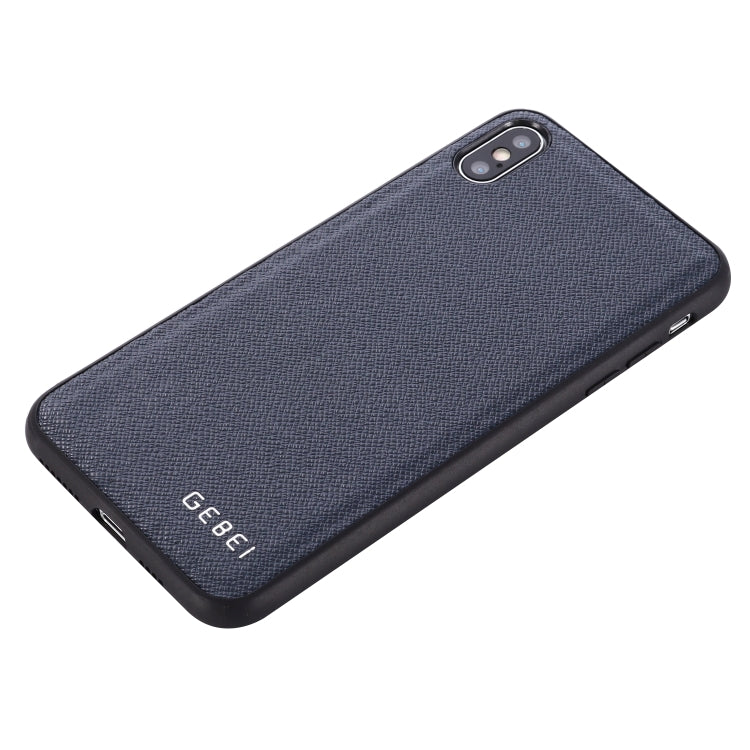 For iPhone 11 GEBEI Full-coverage Shockproof Leather Protective Case(Blue) - HoMEdemic™ 