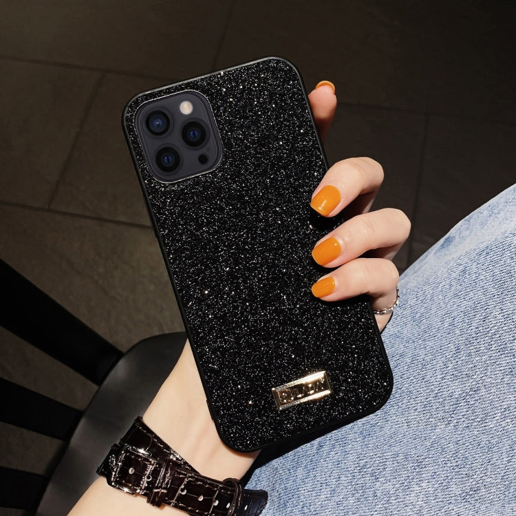 For iPhone 13 Pro Max SULADA Shockproof TPU + Handmade Leather Case (Black) - HoMEdemic™ 