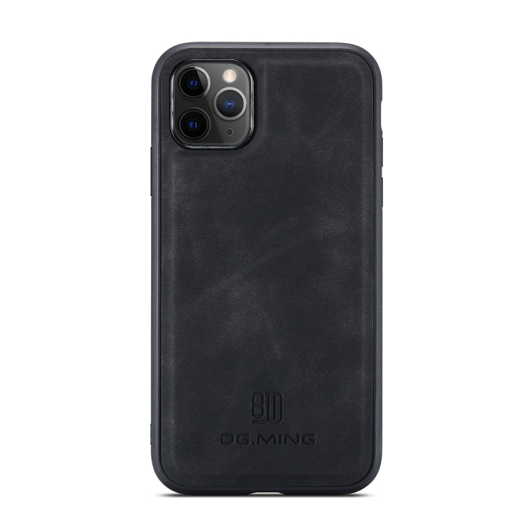 DG.MING M2 Series 3-Fold Multi Card Bag Back Cover Shockproof Case with Wallet & Holder Function For iPhone 11 Pro Max(Black) - HoMEdemic™ 