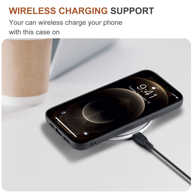 For iPhone 13 DG.MING M2 Series 3-Fold Card Bag Shockproof Case with Wallet & Holder Function(Coffee) - HoMEdemic™ 