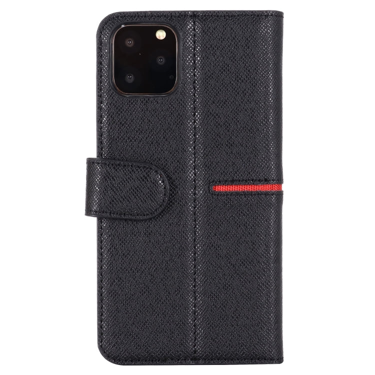 For iPhone 11 GEBEI Top-grain Leather Horizontal Flip Protective Case with Holder & Card Slots & Wallet & Photo Frame(Black) - HoMEdemic™ 