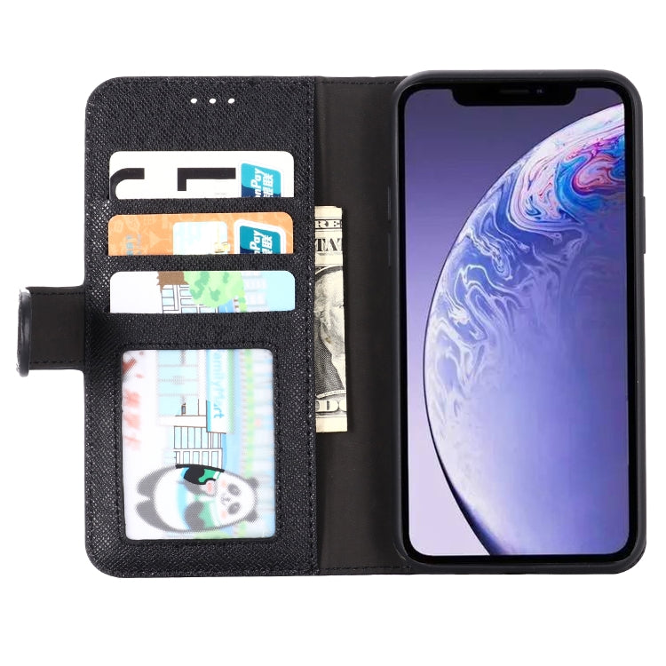 For iPhone 11 GEBEI Top-grain Leather Horizontal Flip Protective Case with Holder & Card Slots & Wallet & Photo Frame(Black) - HoMEdemic™ 