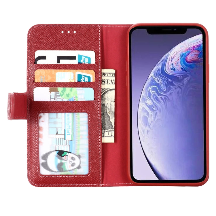 For iPhone 11 GEBEI Top-grain Leather Horizontal Flip Protective Case with Holder & Card Slots & Wallet & Photo Frame(Red Wine) - HoMEdemic™ 