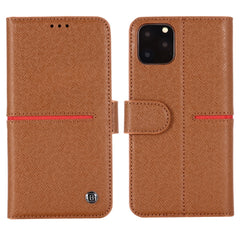 GEBEI Top-grain Leather Horizontal Flip Protective Case with Holder & Card Slots & Wallet & Photo Frame, For iPhone 11, For iPhone 11 Pro, For iPhone 11 Pro Max, For iPhone XS / X, For iPhone XR, For iPhone XS Max - HoMEdemic™ 