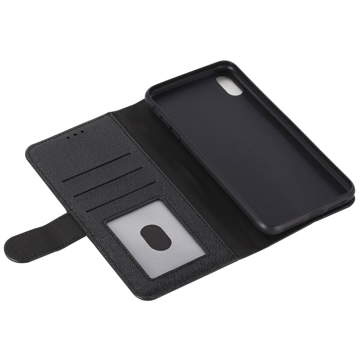 For iPhone XS / X GEBEI Top-grain Leather Horizontal Flip Protective Case with Holder & Card Slots & Wallet & Photo Frame(Black) - HoMEdemic™ 