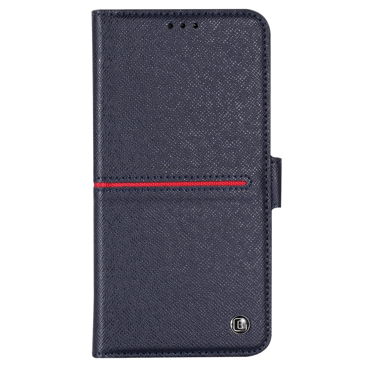 For iPhone XS Max GEBEI Top-grain Leather Horizontal Flip Protective Case with Holder & Card Slots & Wallet & Photo Frame(Blue) - HoMEdemic™ 