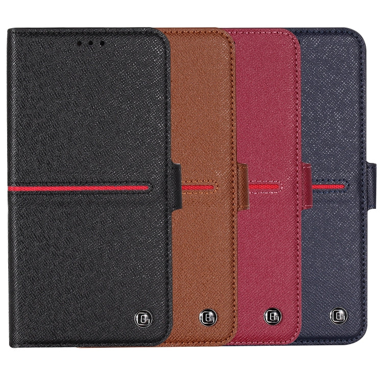 For iPhone XS Max GEBEI Top-grain Leather Horizontal Flip Protective Case with Holder & Card Slots & Wallet & Photo Frame(Blue) - HoMEdemic™ 