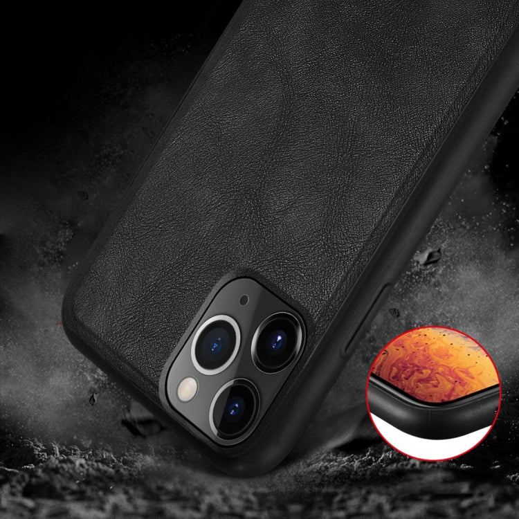 For iPhone 11 Pro SULADA Shockproof TPU + Handmade Leather Protective Case(Red) - HoMEdemic™ 
