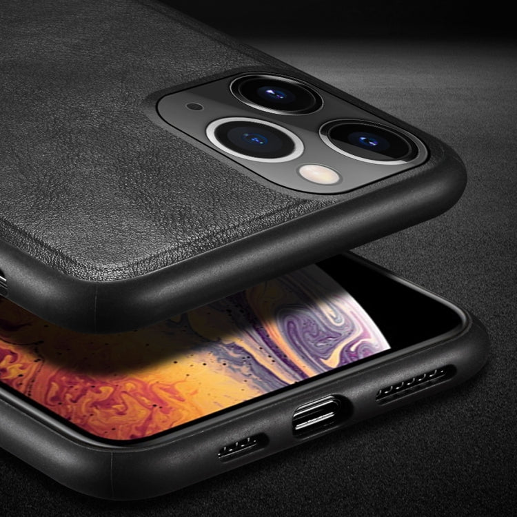 For iPhone 11 Pro SULADA Shockproof TPU + Handmade Leather Protective Case(Red) - HoMEdemic™ 