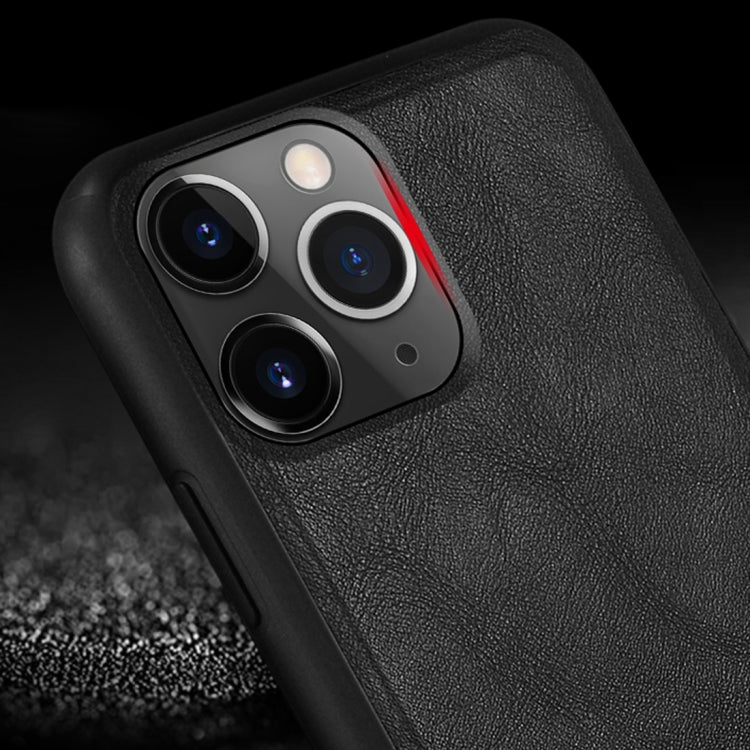 For iPhone 11 Pro SULADA Shockproof TPU + Handmade Leather Protective Case(Red) - HoMEdemic™ 