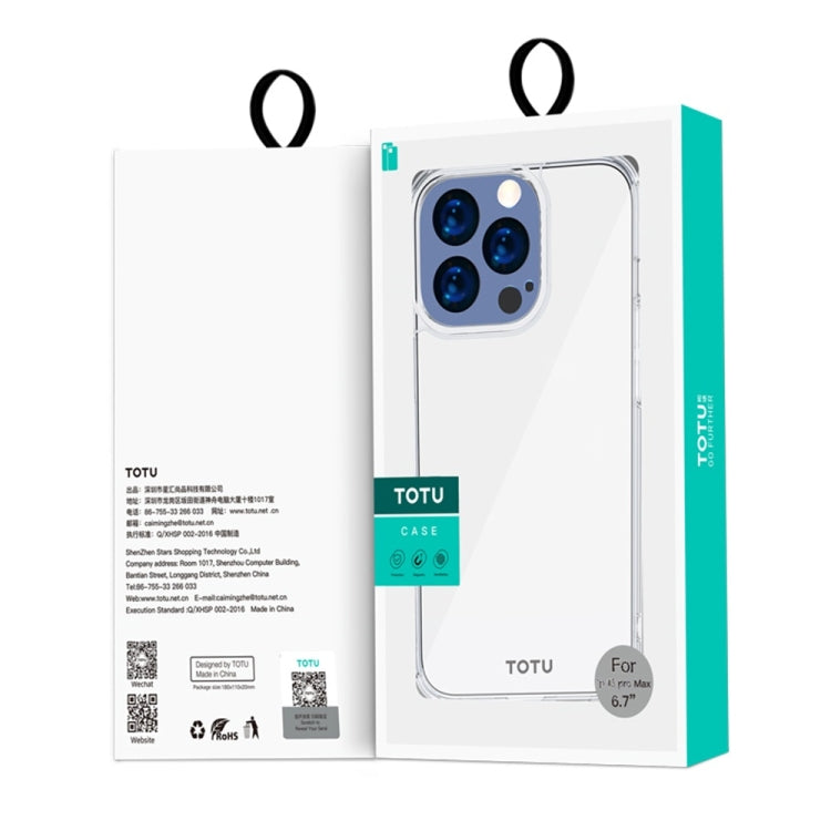For iPhone 13 Pro Max TOTUDESIGN AA-067 Soft Series Droppoof TPU Protective Case (Transparent) - HoMEdemic™ 