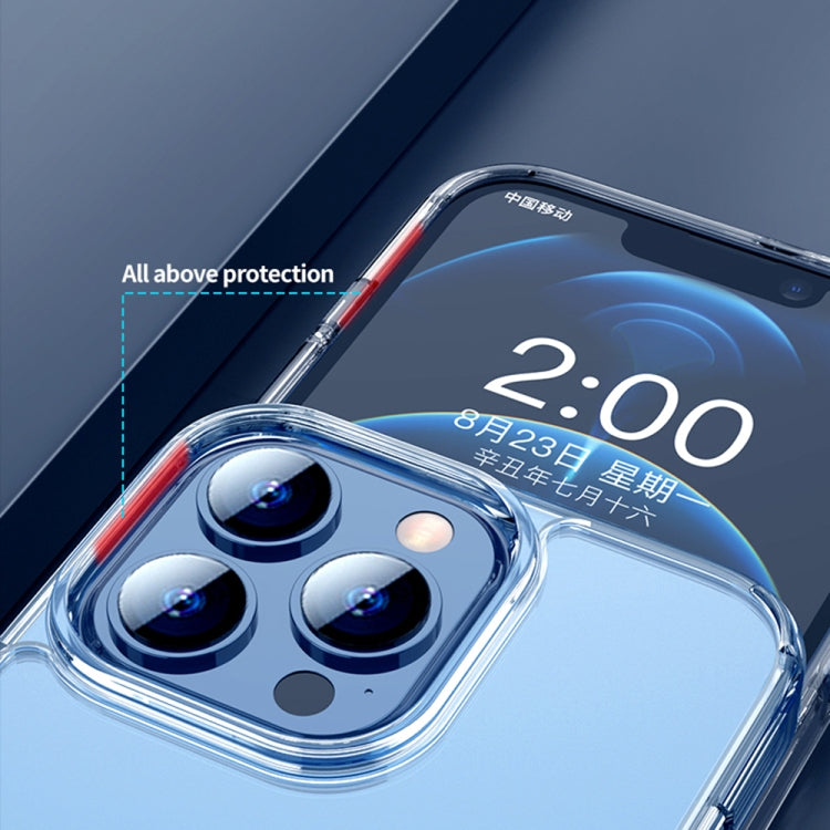 For iPhone 13 Pro TOTUDESIGN AA-106 Crystal Shield Series Droppoof TPU Protective Case (Transparent) - HoMEdemic™ 