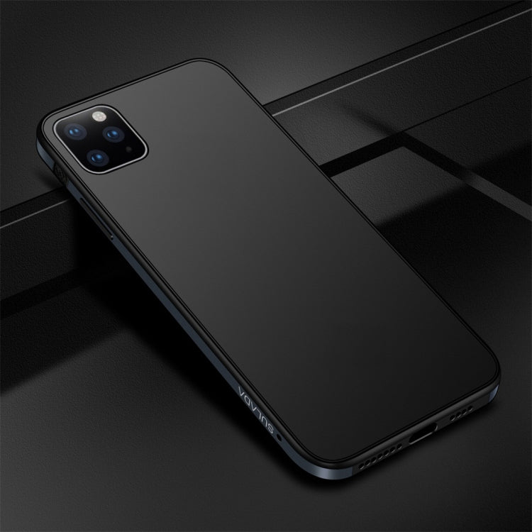 For iPhone 11 SULADA Shockproof Aviation Aluminum Metal frame + TPU + Frosted Protective Case(Black) - HoMEdemic™ 