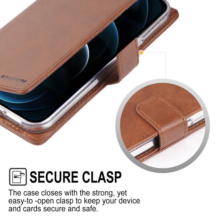 For iPhone 13 Pro GOOSPERY BLUE MOON Crazy Horse Texture Horizontal Flip Leather Case with Holder & Card Slot & Wallet (Red) - HoMEdemic™ 