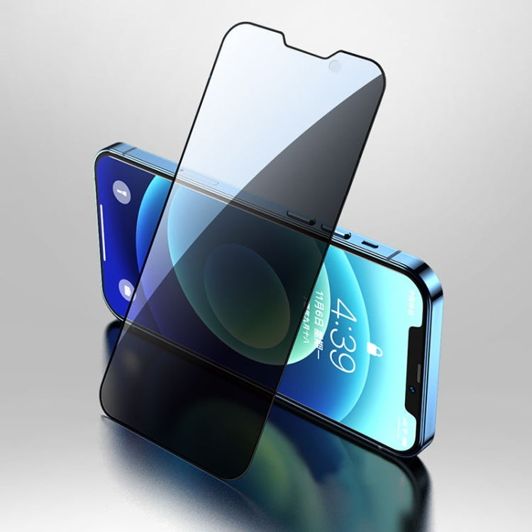 For iPhone 13 / 13 Pro JOYROOM JR-PF902 Knight Series 2.5D Silk Screen Full Screen Anti-spy Tempered Glass Film - HoMEdemic™ 
