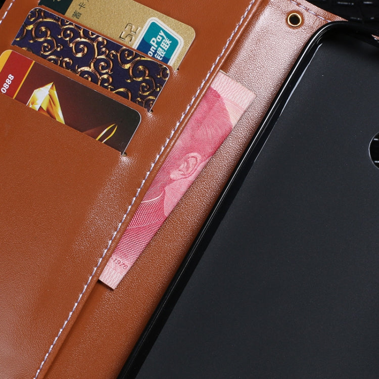 For iPhone 13 idewei Crocodile Texture Horizontal Flip Leather Case with Holder & Card Slots & Wallet(Dark Brown) - HoMEdemic™ 