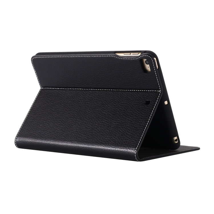 For iPad Mini 2019 & 4 & 3 & 2 & 1 GEBEI PU+TPU Horizontal Flip Protective Case with Holder & Card Slots(Black) - HoMEdemic™ 