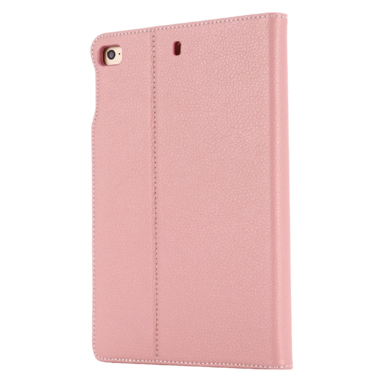 For iPad Mini 2019 & 4 & 3 & 2 & 1 GEBEI PU+TPU Horizontal Flip Protective Case with Holder & Card Slots(Rose Gold) - HoMEdemic™ 